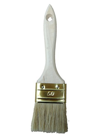 PĘDZEL ANGIELSKI 50mm DREWNIANA RĄCZKA